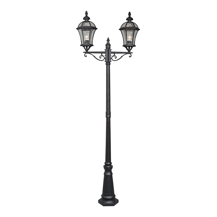 DeMarkt - Venkovní lampa STREET 2xE27/95W/230V IP44