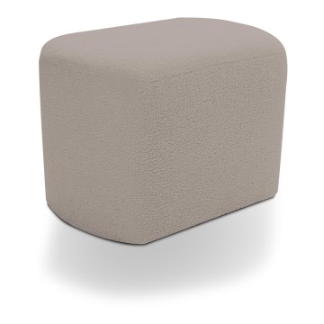 Designový taburet ESTRELA 43x63 cm béžová