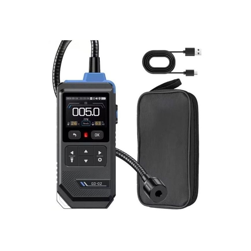 Detektor hořlavých plynů 1500 mAh 5V