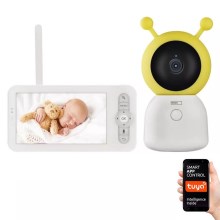Dětská chůvička s monitorem GoSmart 5V Wi-Fi Tuya