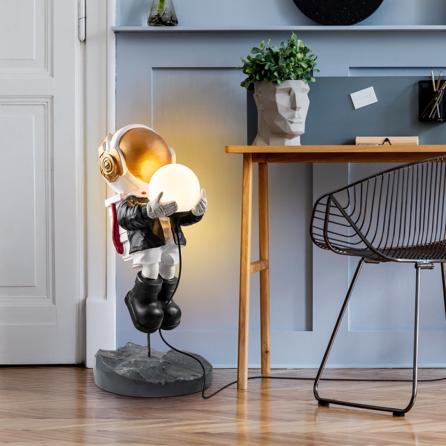 Dětská lampička ASTRONAUT 1xE14/40W/230V měděná