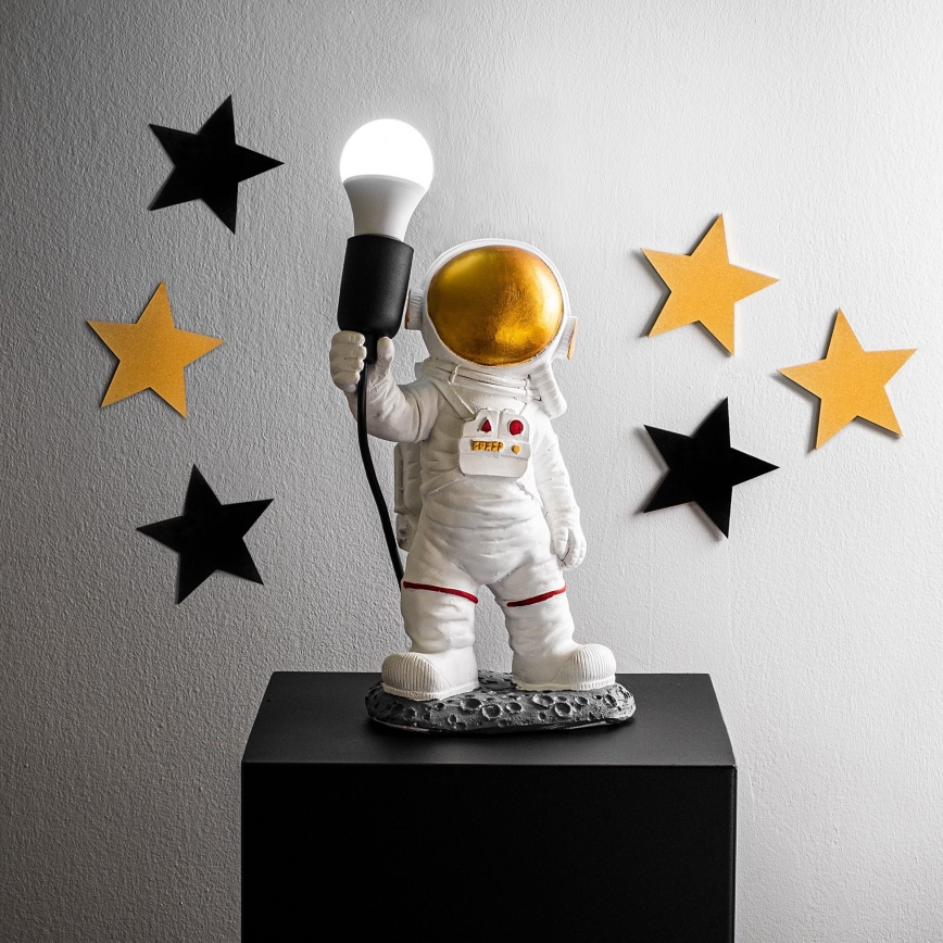 Dětská lampička ASTRONAUT 1xE27/40W/230V měděná/bílá