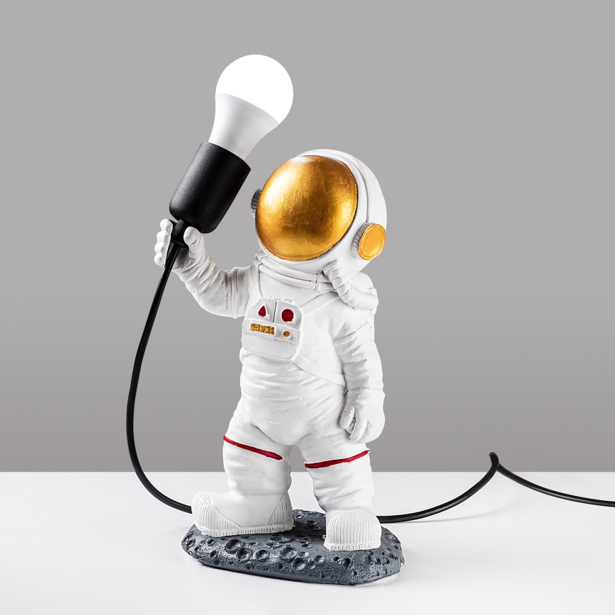 Dětská lampička ASTRONAUT 1xE27/40W/230V měděná/bílá