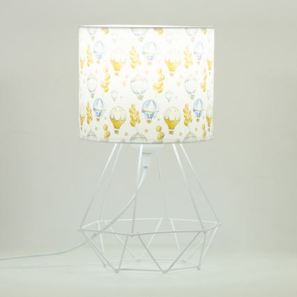Dětská stolní lampa KIDS ROOM 1xE27/60W/230V pr. 18 cm balónky
