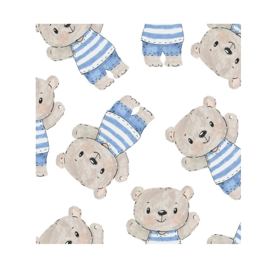 Dětská stolní lampa KIDS ROOM 1xE27/60W/230V pr. 18 cm medvídek