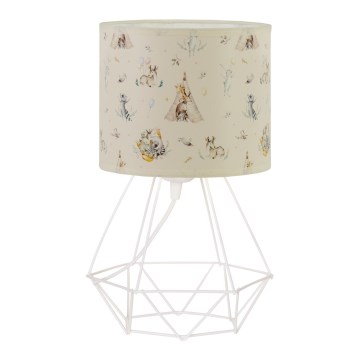 Dětská stolní lampa KIDS ROOM 1xE27/60W/230V pr. 18 cm zvířátka