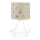 Dětská stolní lampa KIDS ROOM 1xE27/60W/230V pr. 18 cm zvířátka