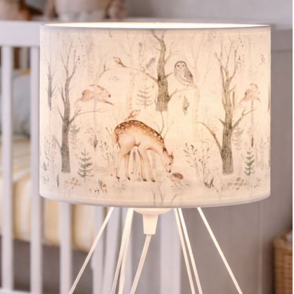 Dětská stolní lampa KIDS ROOM 1xE27/60W/230V pr. 18 cm zvířátka