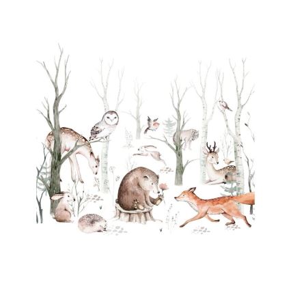 Dětská stolní lampa KIDS ROOM 1xE27/60W/230V pr. 18 cm zvířátka