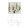 Dětská stolní lampa KIDS ROOM 1xE27/60W/230V pr. 18 cm zvířátka