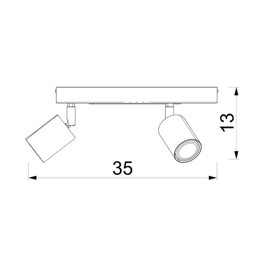 Dětské bodové svítidlo FUN 3xGU10/8W/230V šedá/koník