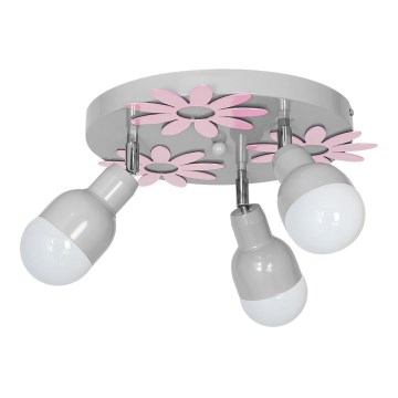 Dětské bodové svítidlo PLAFON 3xE27/60W/230V