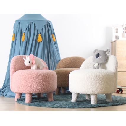 Dětské křeslo PIXI pr. 46 cm hnědá