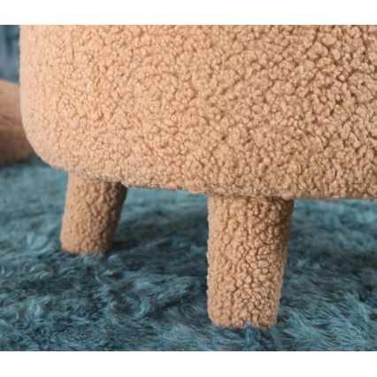 Dětské křeslo PIXI pr. 46 cm hnědá