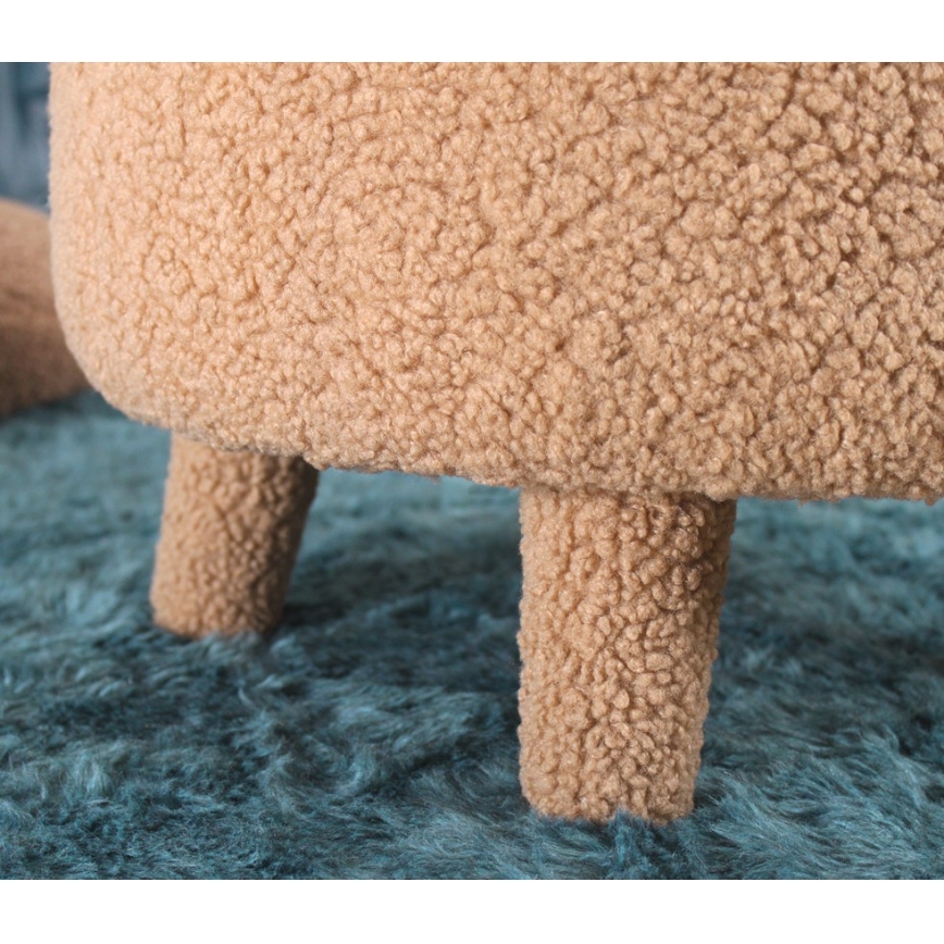 Dětské křeslo PIXI pr. 46 cm hnědá