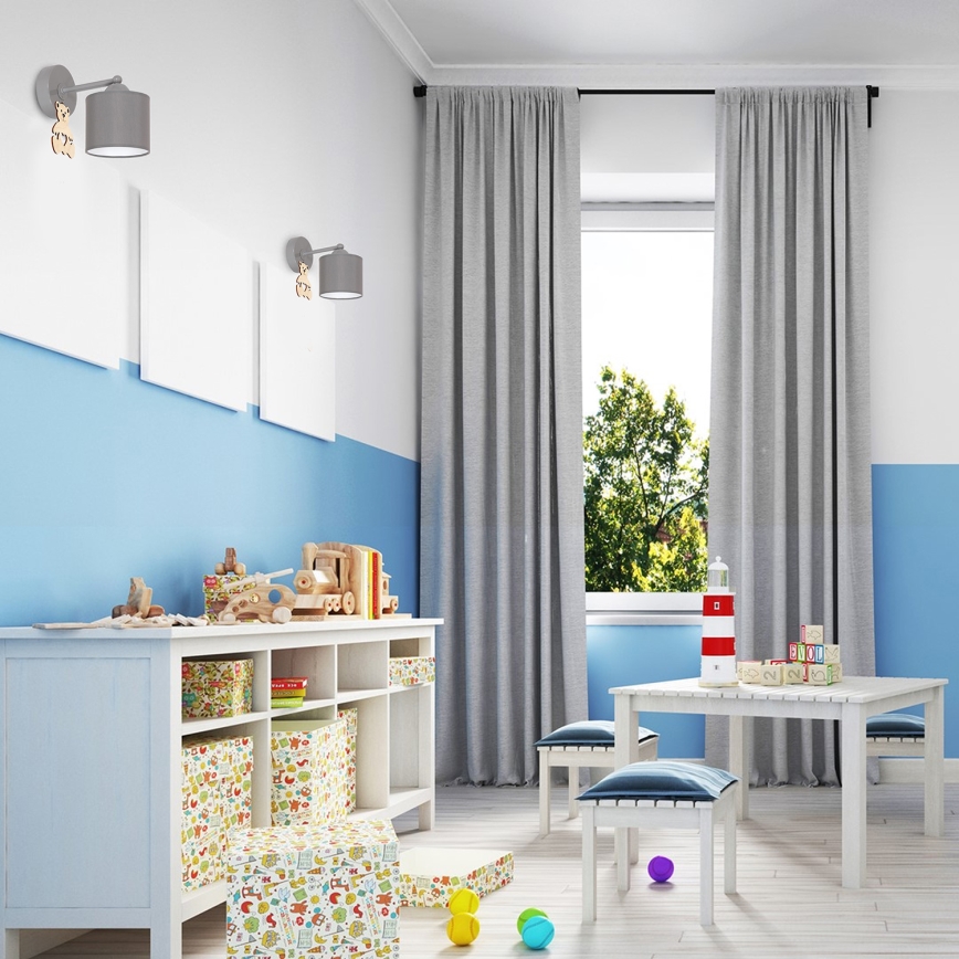 Dětské nástěnné svítidlo BEAR 1xE27/60W/230V