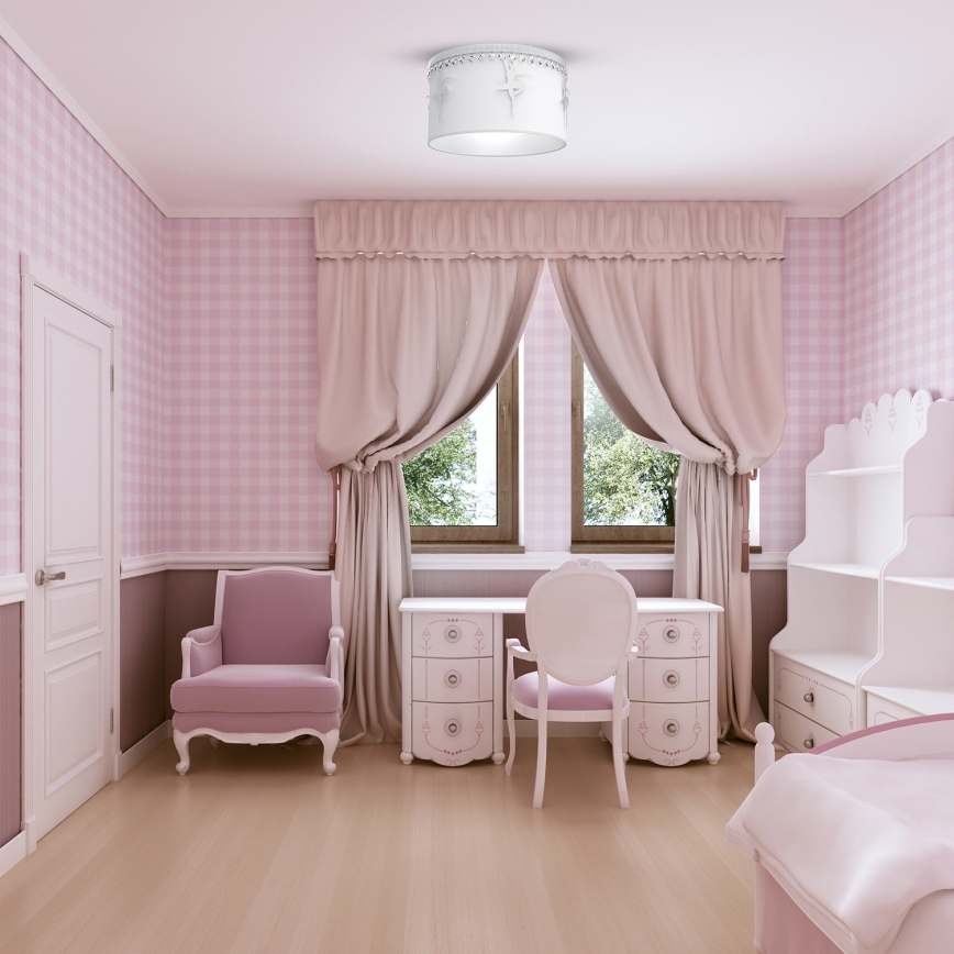 Dětské stropní svítidlo BALLET 1xE27/60W/230V