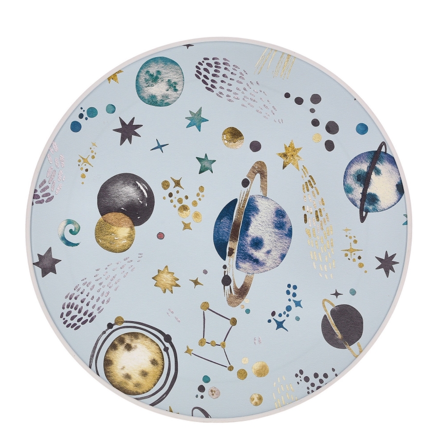Dětské stropní svítidlo KIDDY 2xE27/40W/230V bílá/modrá