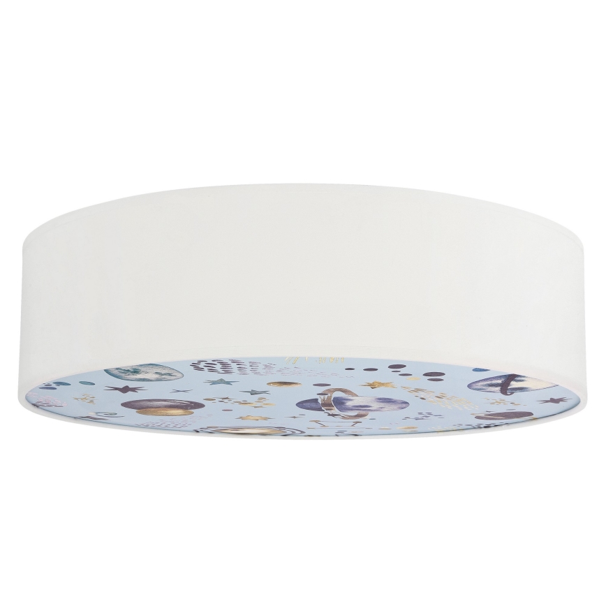 Dětské stropní svítidlo KIDDY 2xE27/40W/230V bílá/modrá