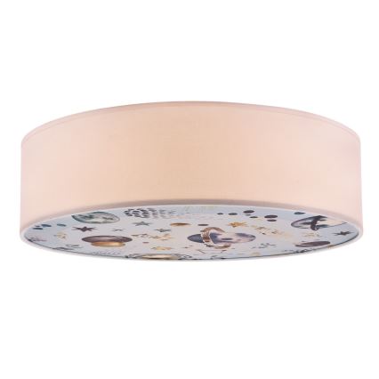 Dětské stropní svítidlo KIDDY 2xE27/40W/230V bílá/modrá