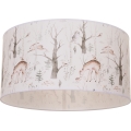 Dětské stropní svítidlo KIDS ROOM 1xE27/60W/230V pr. 40 cm zvířátka