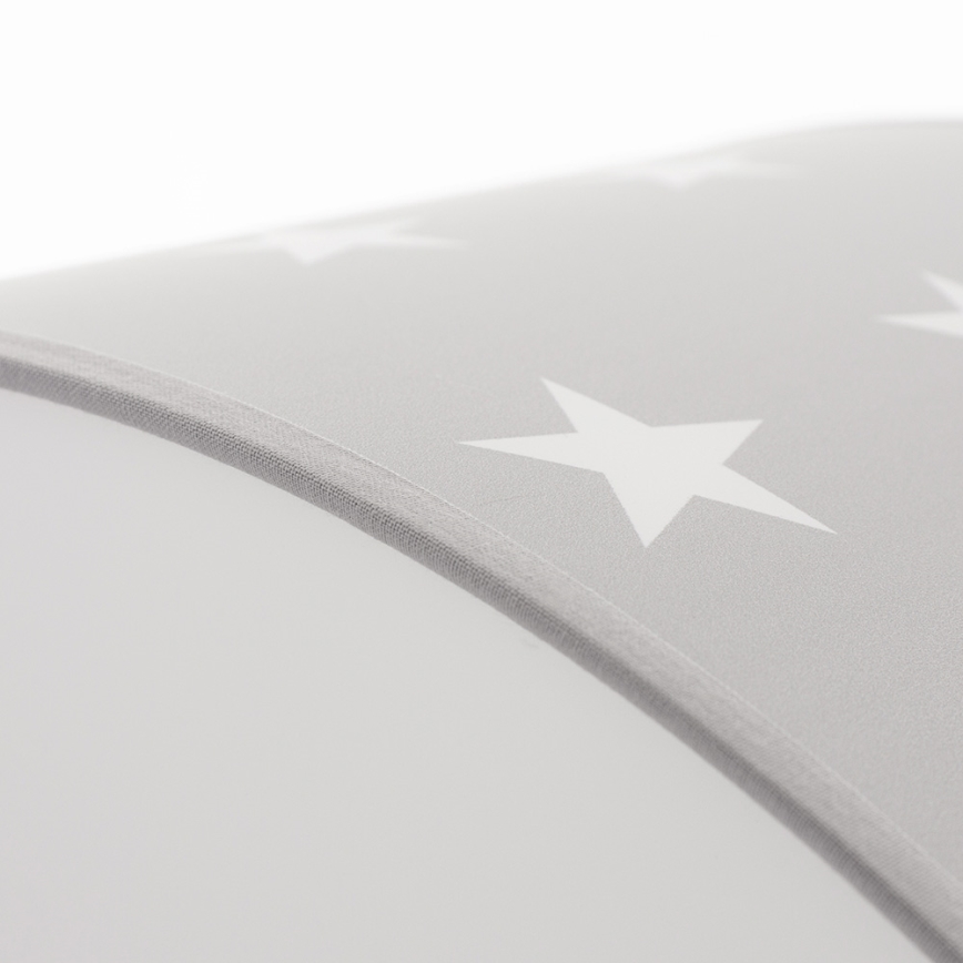 Dětské stropní svítidlo STARS GREY 2xE27/60W/230V šedá