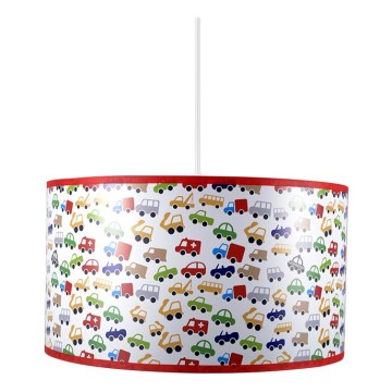 Dětský lustr AUTA 1xE27/60W/230V