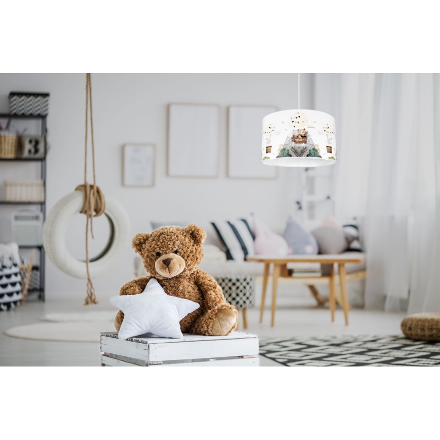 Dětský lustr BEARS 1xE27/60W/230V