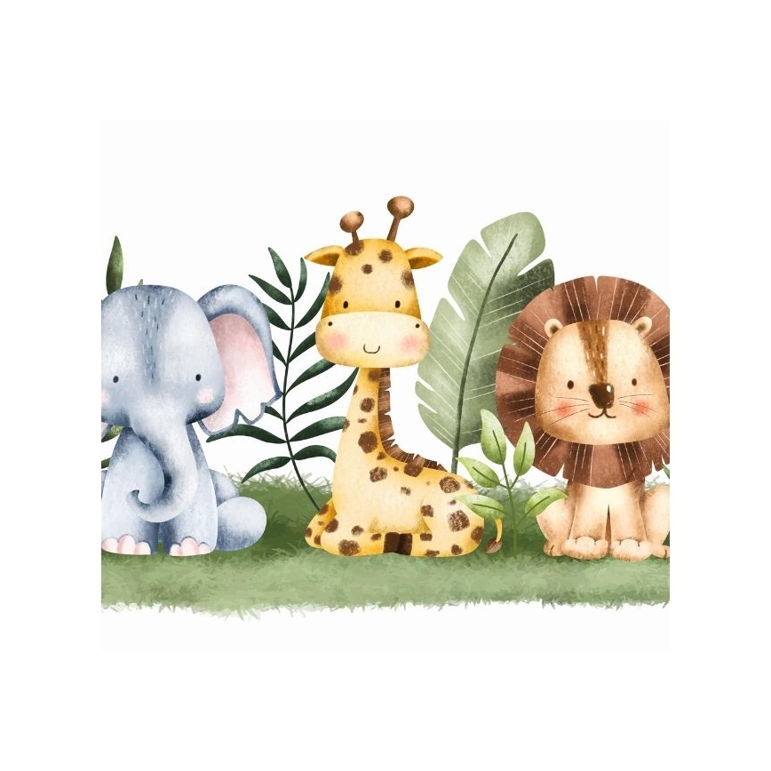 Dětský lustr KIDS ROOM 1xE27/60W/230V pr. 40 cm džungle