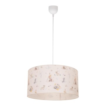 Dětský lustr KIDS ROOM 1xE27/60W/230V pr. 40 cm zvířátka