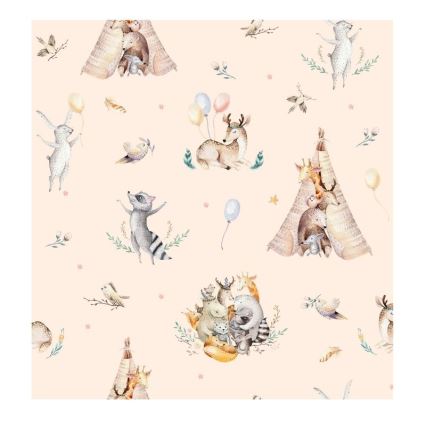 Dětský lustr KIDS ROOM 1xE27/60W/230V pr. 40 cm zvířátka