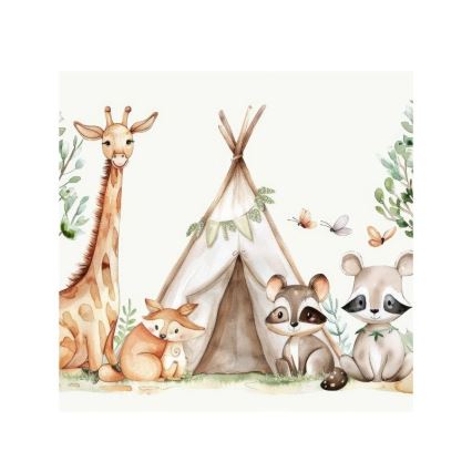 Dětský lustr KIDS ROOM 1xE27/60W/230V pr. 40 cm zvířátka