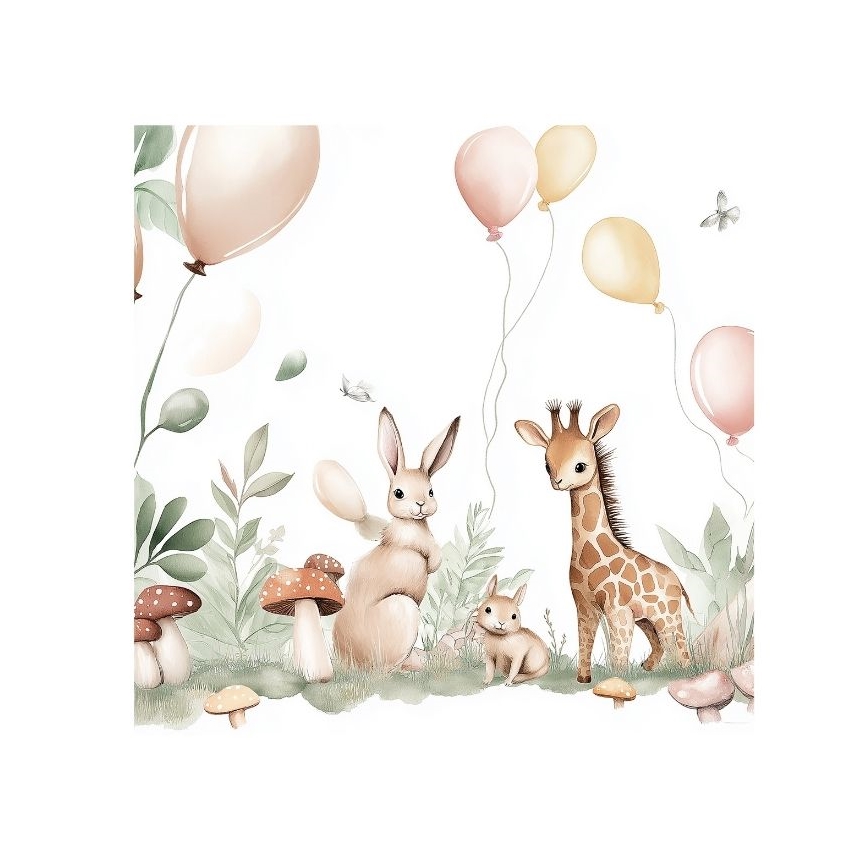 Dětský lustr KIDS ROOM 1xE27/60W/230V pr. 40 cm zvířátka