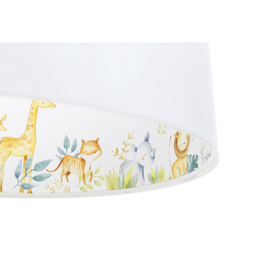 Dětský lustr na lanku SWEET DREAMS 1xE27/60W/230V pr. 30 cm
