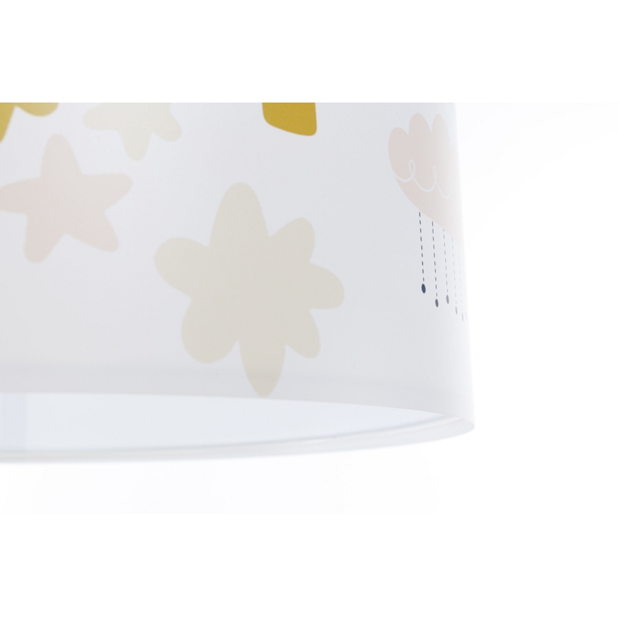 Dětský lustr na lanku SWEET DREAMS 1xE27/60W/230V pr. 30 cm