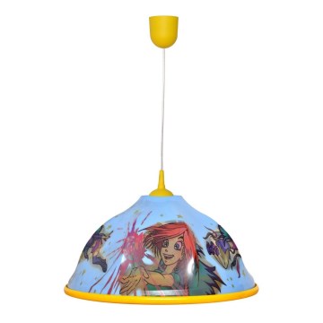 Dětský lustr na lanku WITCH 1xE27/15W/230V