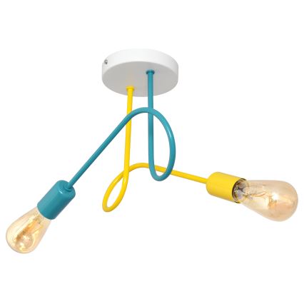 Dětský přisazený lustr OXFORD 2xE27/15W/230V