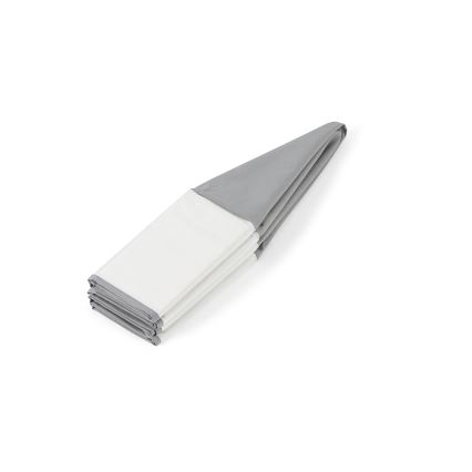 Dětský suchý bazén s míčky pr. 80 cm bílá/šedá