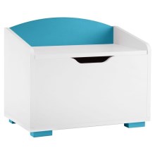 Dětský úložný kontejner PABIS 50x60 cm bílá/modrá