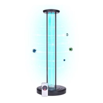Dezinfekční germicidní bezozonová lampa UVC/100W/230V + dálkové ovládání 1x CR2025