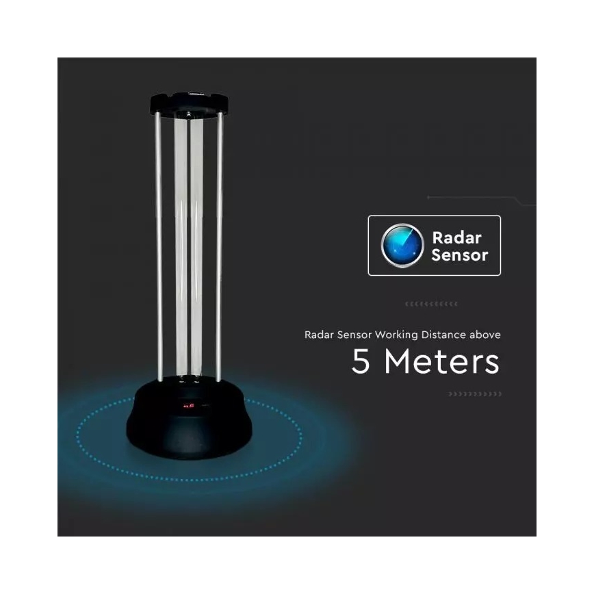 Dezinfekční germicidní lampa se senzorem UVC/38W/230V