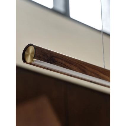 DFTP by Nordlux - LED Stmívatelný lustr na lanku AKENO LED/25W/230V 3000K jasan