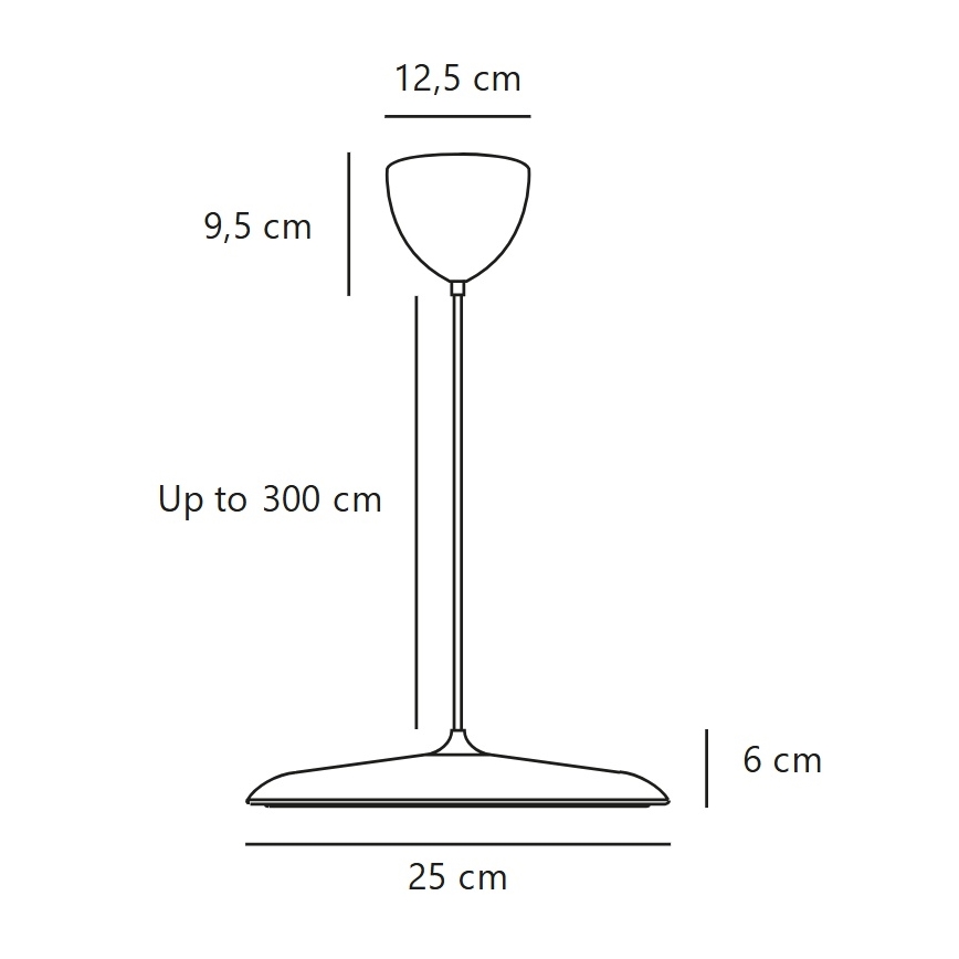 DFTP by Nordlux - LED Stmívatelný lustr na lanku ARTIST LED/14W/230V 3000K