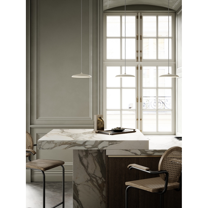 DFTP by Nordlux - LED Stmívatelný lustr na lanku ARTIST LED/14W/230V pr. 25 cm béžová