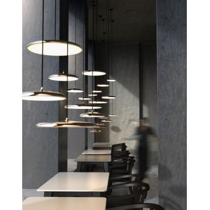 DFTP by Nordlux - LED Stmívatelný lustr na lanku ARTIST LED/14W/230V pr. 25 cm měděná
