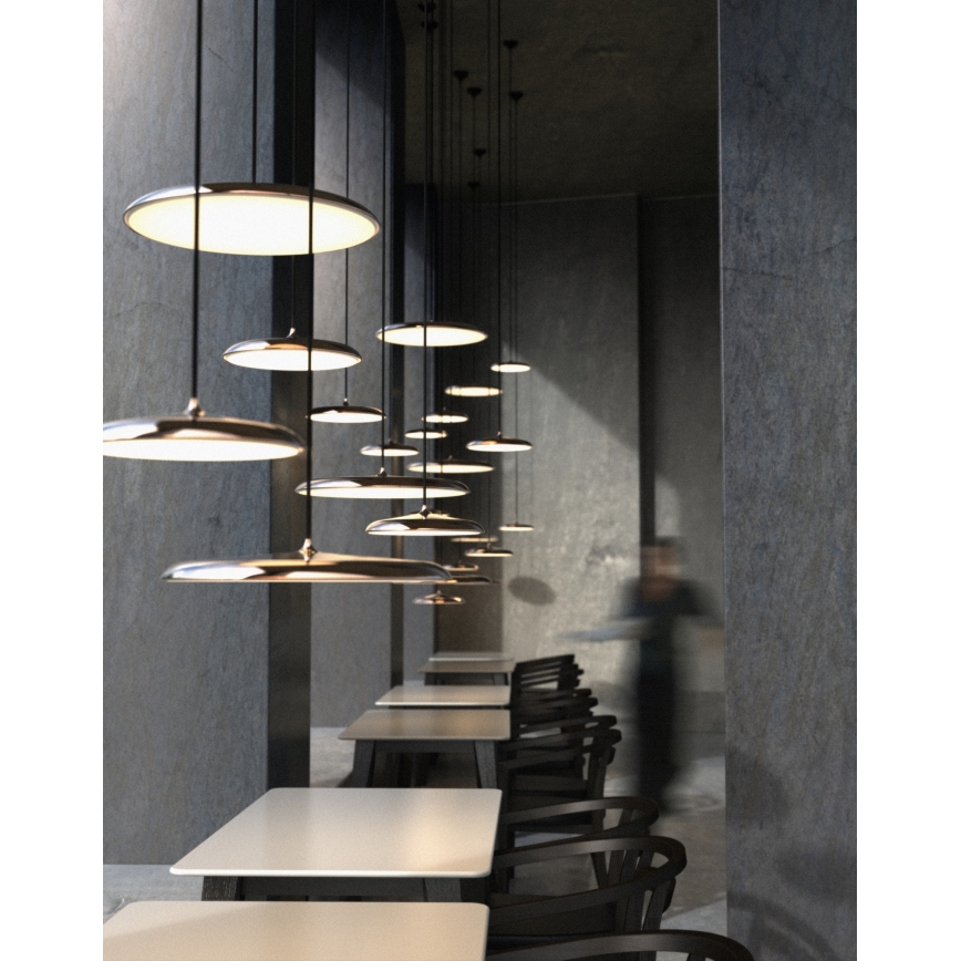 DFTP by Nordlux - LED Stmívatelný lustr na lanku ARTIST LED/14W/230V pr. 25 cm měděná