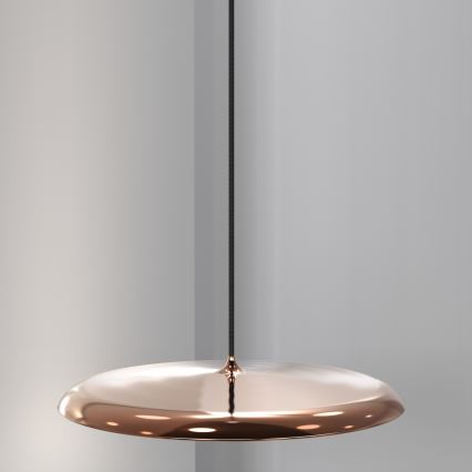 DFTP by Nordlux - LED Stmívatelný lustr na lanku ARTIST LED/24W/230V pr. 40 cm měděná