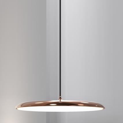 DFTP by Nordlux - LED Stmívatelný lustr na lanku ARTIST LED/24W/230V pr. 40 cm měděná