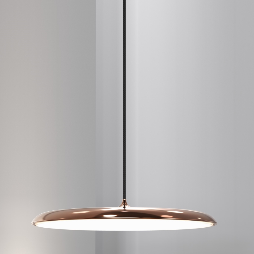 DFTP by Nordlux - LED Stmívatelný lustr na lanku ARTIST LED/24W/230V pr. 40 cm měděná
