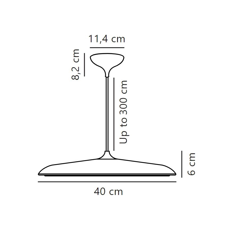 DFTP by Nordlux - LED Stmívatelný lustr na lanku ARTIST LED/24W/230V pr. 40 cm měděná